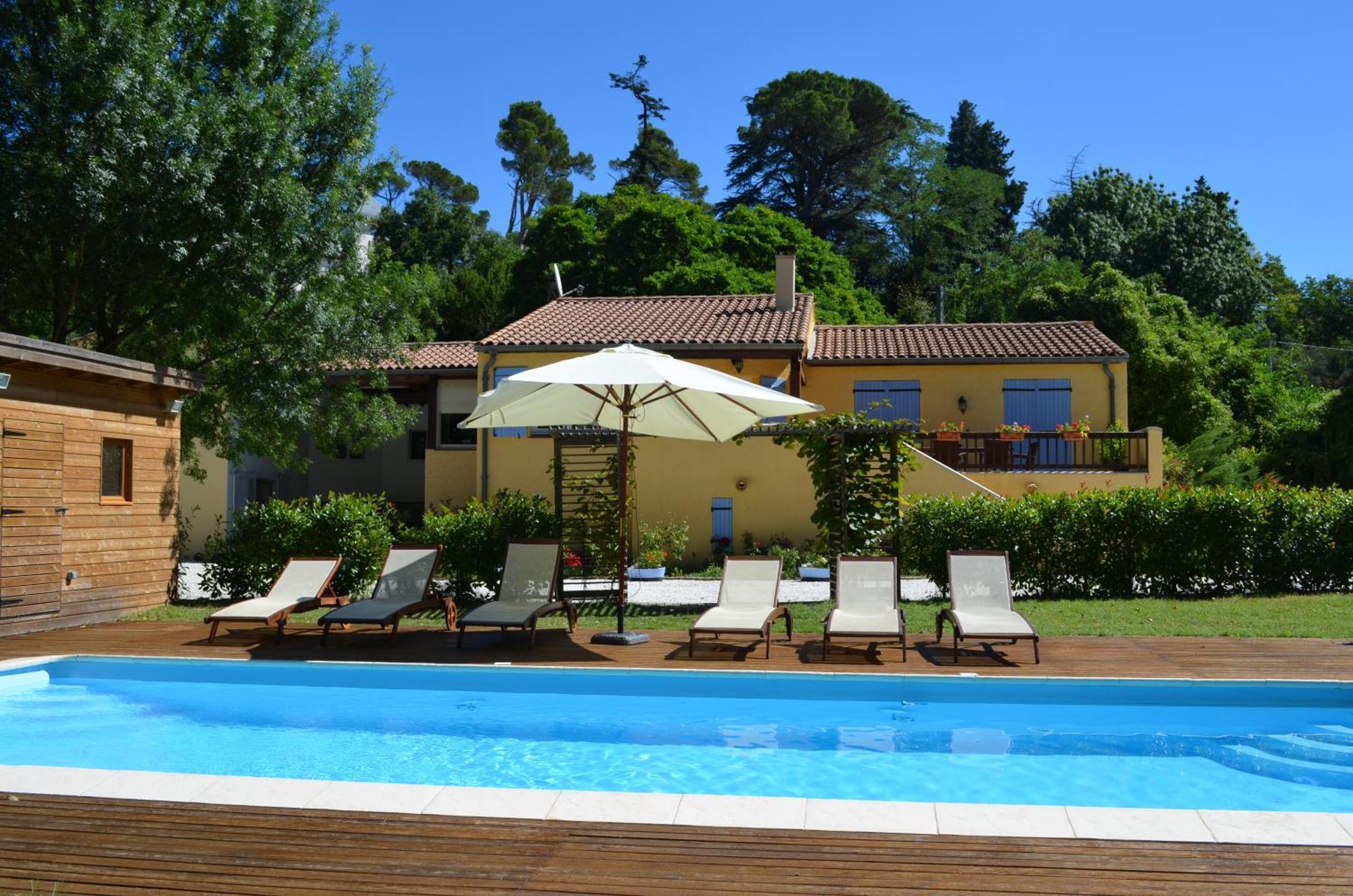 The Coach House Bed & Breakfast Conques-sur-Orbiel Dış mekan fotoğraf
